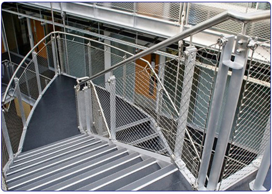 Balcony Or Stair Architectural Wire Mesh To Prevent Children Falling