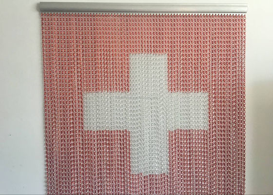 Rustproof Aluminum Chain Link Curtain with Easy Installation for Room Divider