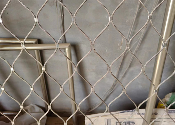 Flexible Ferruled Aviary Wire Netting Strong In Corrosion Resistance