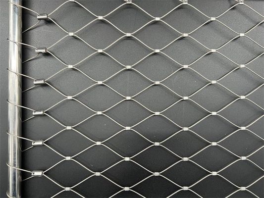 304 316 Stainless Steel Wire Rope Fence Cable Mesh for Staircase