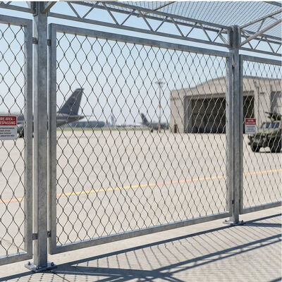 Galvanized Steel Heavy Duty Anti Drone Net with 500mm Hole Size for Drone Protection Net Security