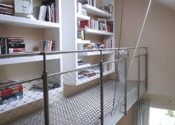 Balcony Or Stair Architectural Wire Mesh To Prevent Children Falling