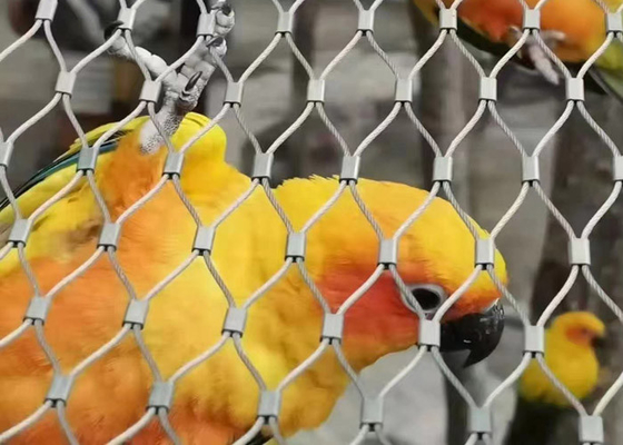 鳥の網のための適用範囲が広いステンレス鋼の飼鳥園の網2.0 Mmワイヤー50x50 Mm穴