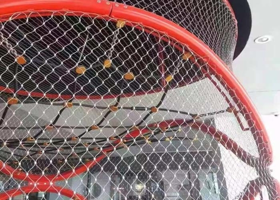 Sus304 ステンレススチールワイヤロープ網 耐腐蝕性 1m X 30m