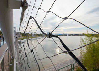 コマーシャル304のステンレス鋼の建築の網のための編まれた金網