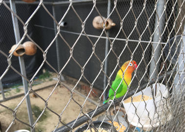 Xステンレス鋼の反腐食物を得るワイヤー ロープの屋外の飼鳥園をであって下さい