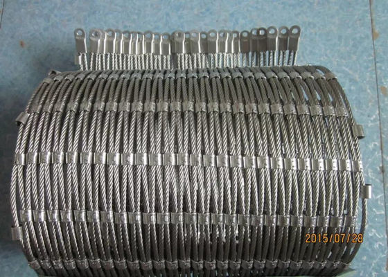 AISI316建築のために抵抗力があるフェルラステンレス鋼ロープの網の錆