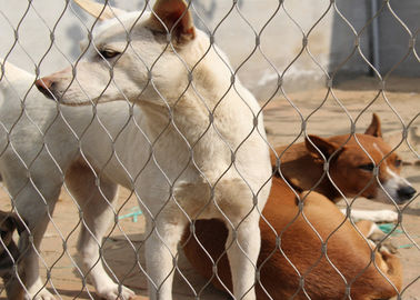 316物質的な動物のエンクロージャ7x19のステンレス鋼ワイヤー ロープの動物園の網