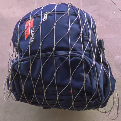 スピーカー落下防止のためのステンレスステール安全ケーブル網袋