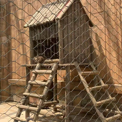 ステンレス鋼ケーブルメッシュ 鳥居の屋外動物フェンシング