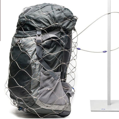 ステンレス鋼の落下防止 安全なネット ステンレス鋼のワイヤロープ網袋