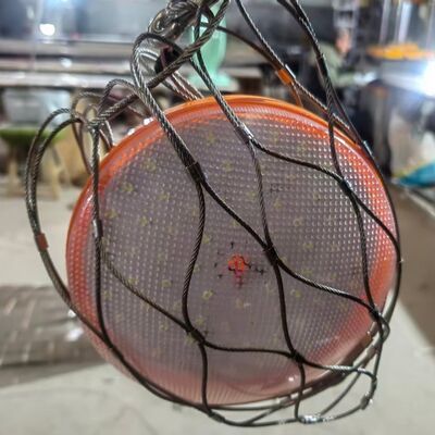 SS 316 ステンレス鋼ワイヤーロープ 落下防止ネット LED投光器用