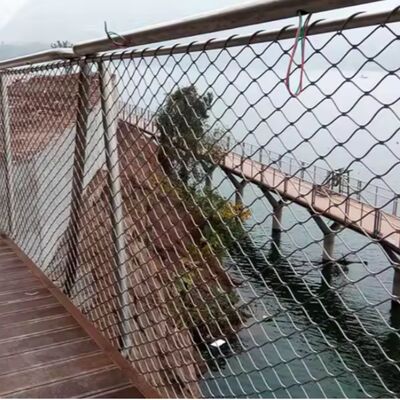 316 304 ステンレス 鋼鉄 ワイヤ ケーブル 網 フェンス 階段 レンディング バルストラード