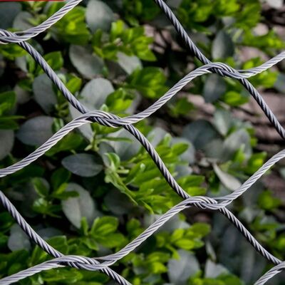 建築プロジェクトにおける安全のために設計された柔軟なステンレス鋼ケーブル網