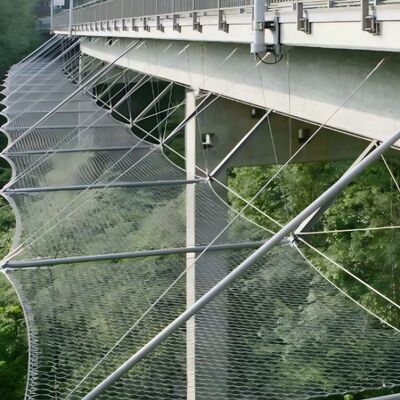 強力なX Tendケーブルメッシュ 電気インフラプロジェクトにおける安全を確保