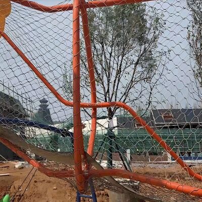 プラスチックコーティング ステンレス鋼ロープケーブル網 子供の遊び場機器のための保護