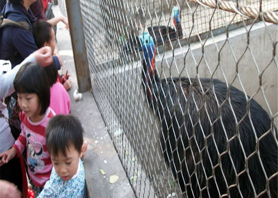 鳥籠のためのSS316飼鳥園の動物園4.0mmワイヤー ロープの網