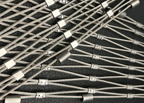 Sus 304 Sus316Ssロープメッシュ手すり防食