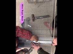 フェルール付きワイヤーロープメッシュ