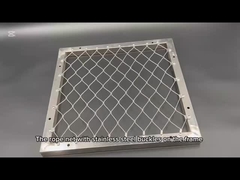 階段用ステンレスワイヤーロープネットはどのようなものですか