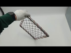 プラスチックで覆われた不?? 鋼のワイヤ網