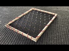 ステンレス鋼ワイヤーロープネット フレキシブルメタルフェルール ズーメッシュ