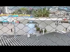 ステンレス鋼のロープネットは,風景地帯の保護のために