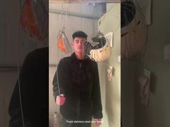 ステンレス鋼のロープネットバッグ