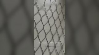 ダブルループステンレスワイヤーロープネット